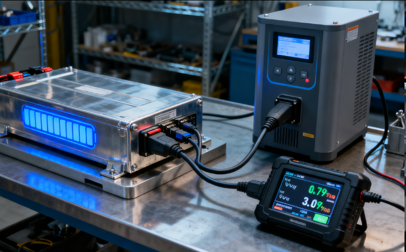 電池包充電機匹配檢測