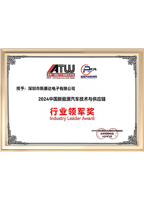 行業(yè)領(lǐng)軍獎(jiǎng)