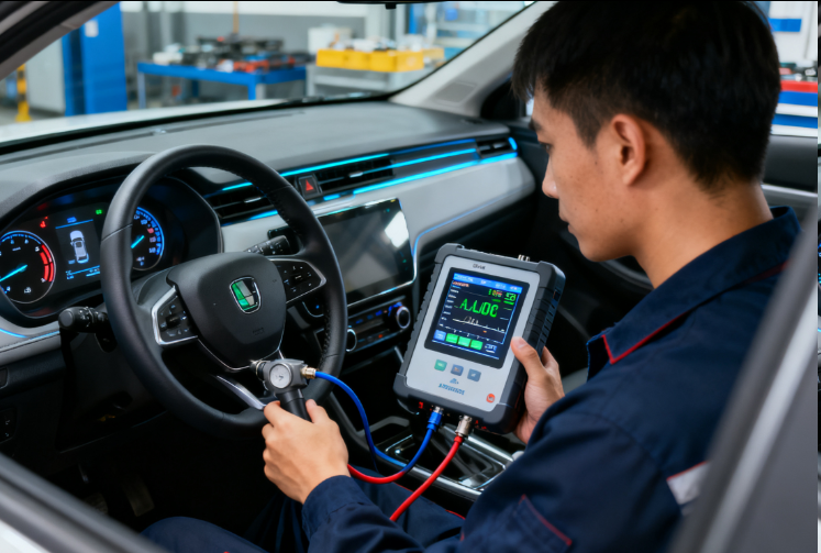 新能源汽車空調(diào)制冷制熱檢測