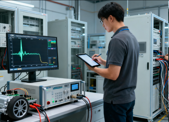 OBC 過流保護(hù)測試