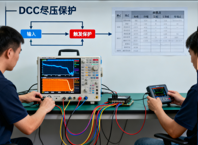 DCDC 欠壓保護(hù)測試