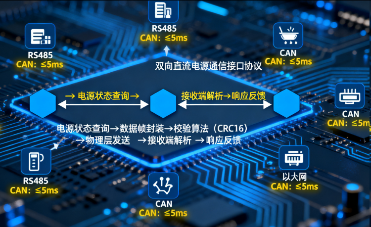雙向直流電源的通信接口協(xié)議